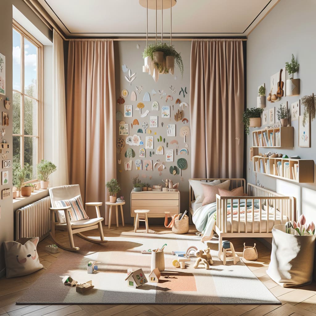 How to design a children's room to be safe, comfortable and environmentally friendly?