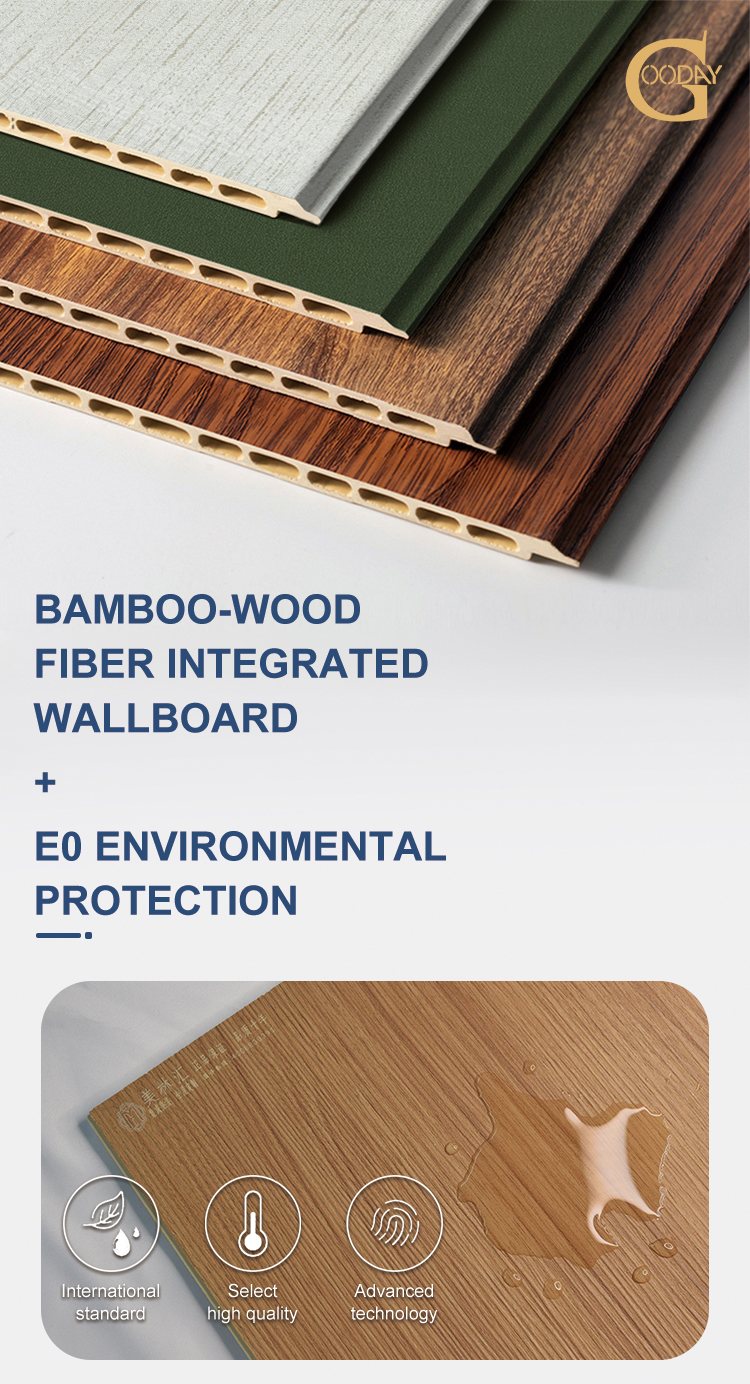 PP Wooden Film Wall Panel