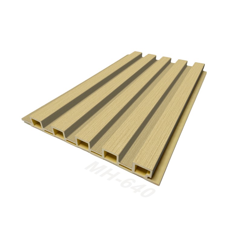 light brown wall slat