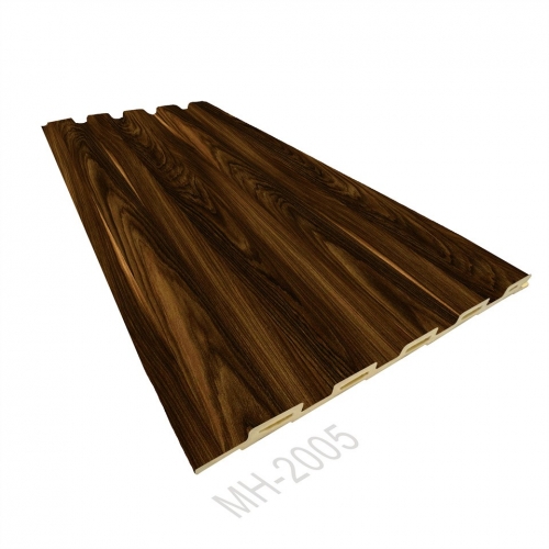 160mm Brown Wooden Fluted Wall Panel