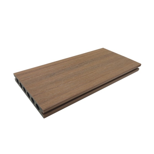 Exterior WPC 3D Co-extrustion Embossed Flooring Decking Outdoor