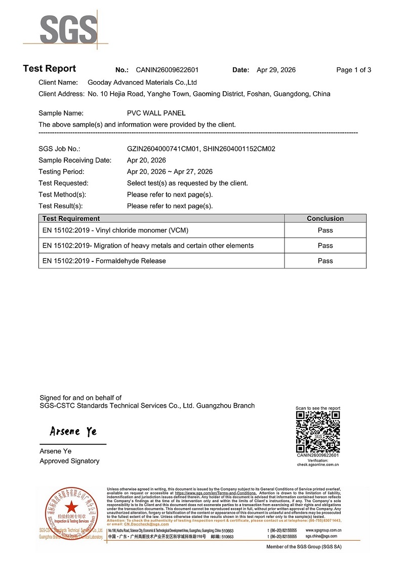 SGS Test Report